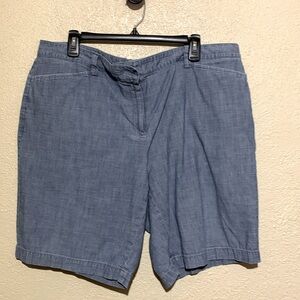 Lands' End Blue Women's Shorts